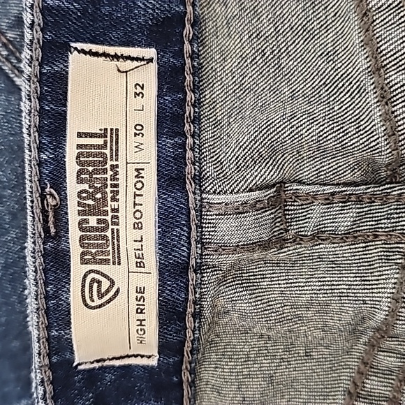 Rock&Roll High-rise Bell Bottom Jeans - Picture 7 of 8